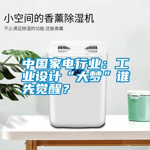 中國家電行業(yè)：工業(yè)設(shè)計“大夢”誰先覺醒？