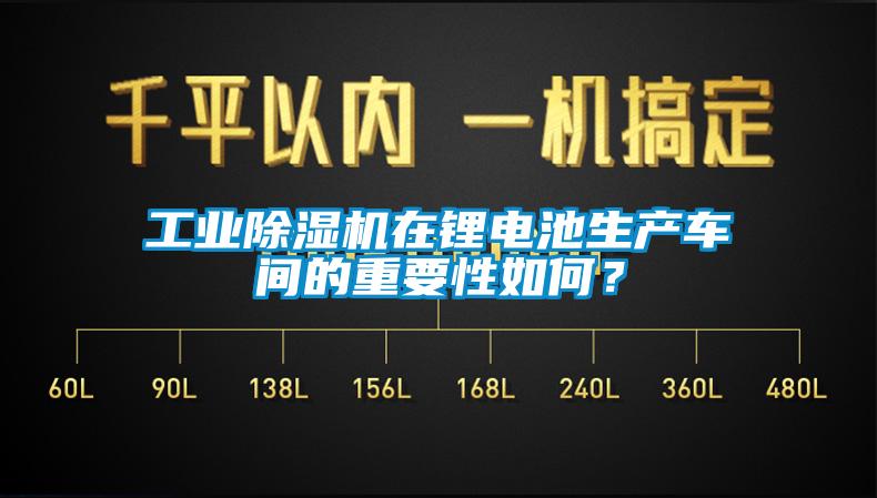 工業(yè)除濕機(jī)在鋰電池生產(chǎn)車間的重要性如何？