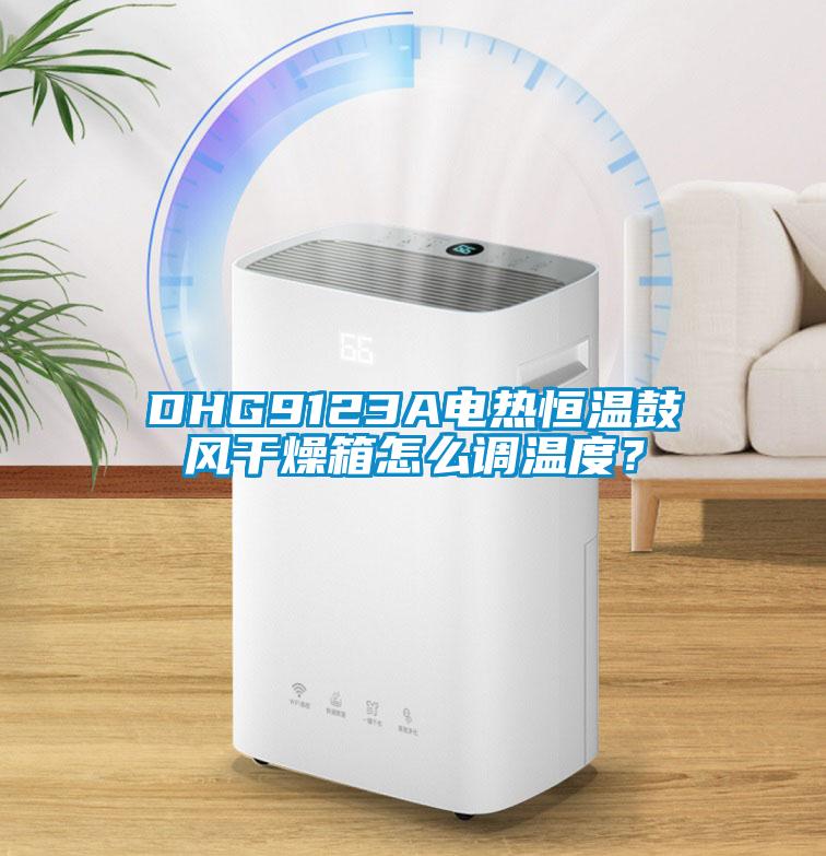 DHG9123A電熱恒溫鼓風(fēng)干燥箱怎么調(diào)溫度？