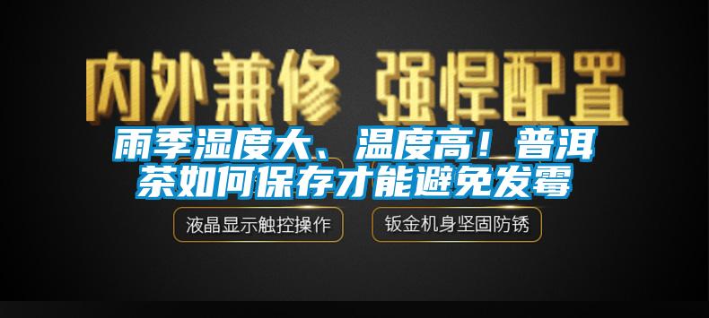 雨季濕度大、溫度高！普洱茶如何保存才能避免發(fā)霉