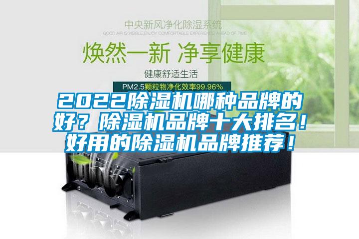 2022除濕機(jī)哪種品牌的好？除濕機(jī)品牌十大排名！好用的除濕機(jī)品牌推薦！