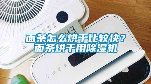 面條怎么烘干比較快？面條烘干用除濕機