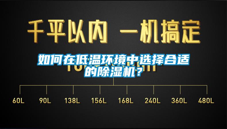 如何在低溫環(huán)境中選擇合適的除濕機(jī)？