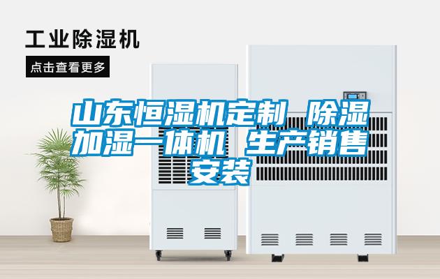 山東恒濕機定制 除濕加濕一體機 生產(chǎn)銷售安裝