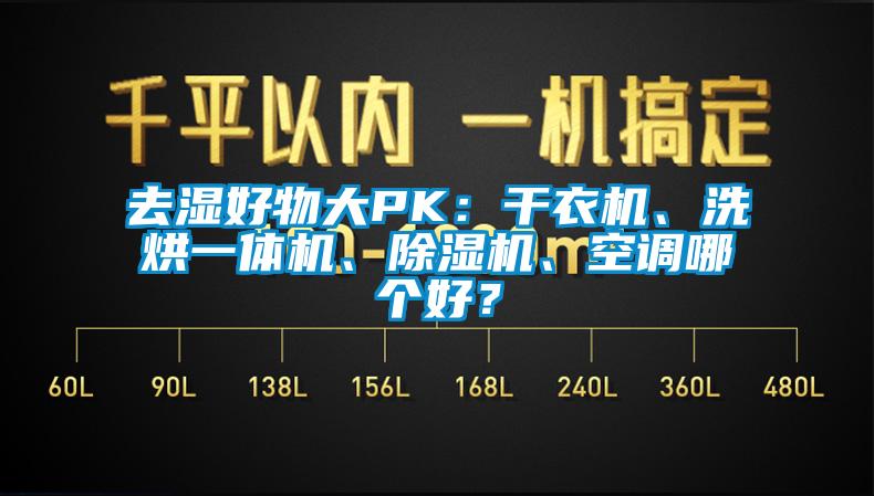 去濕好物大PK：干衣機、洗烘一體機、除濕機、空調(diào)哪個好？