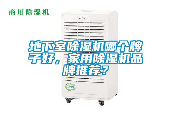 地下室除濕機哪個牌子好，家用除濕機品牌推薦？